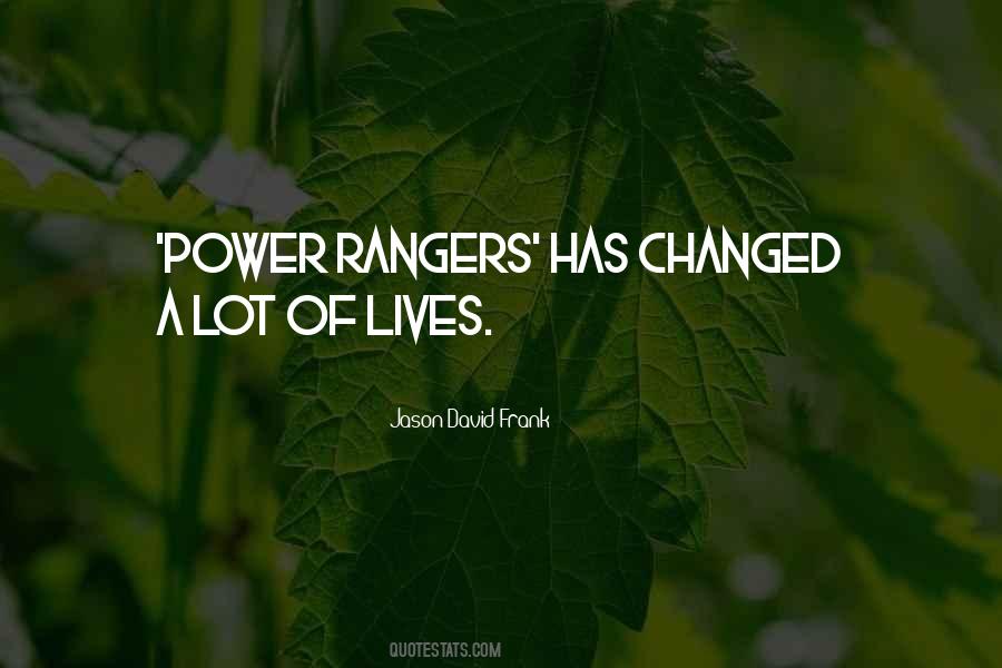 Jason David Frank Quotes #1706703