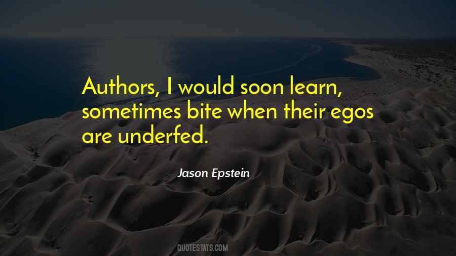 Jason Epstein Quotes #1861084