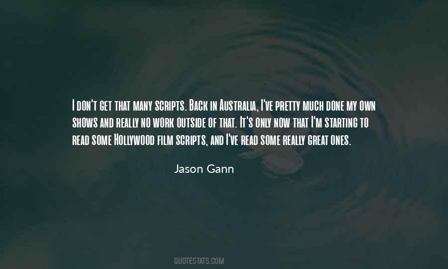 Jason Gann Quotes #489252