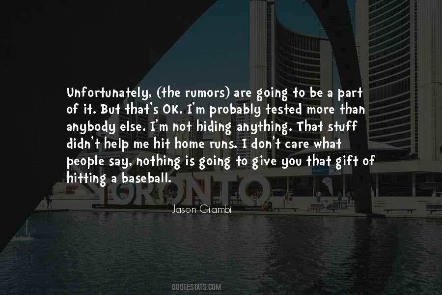 Jason Giambi Quotes #1554972