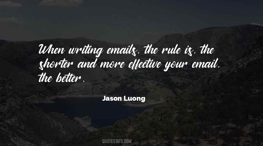 Jason Luong Quotes #137031