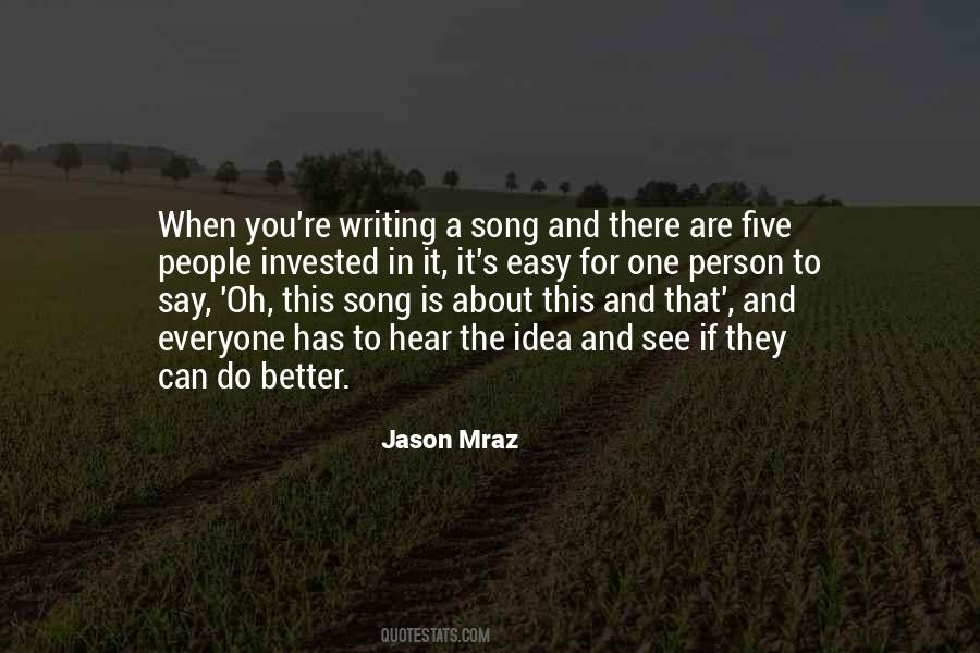 Jason Mraz Quotes #357520