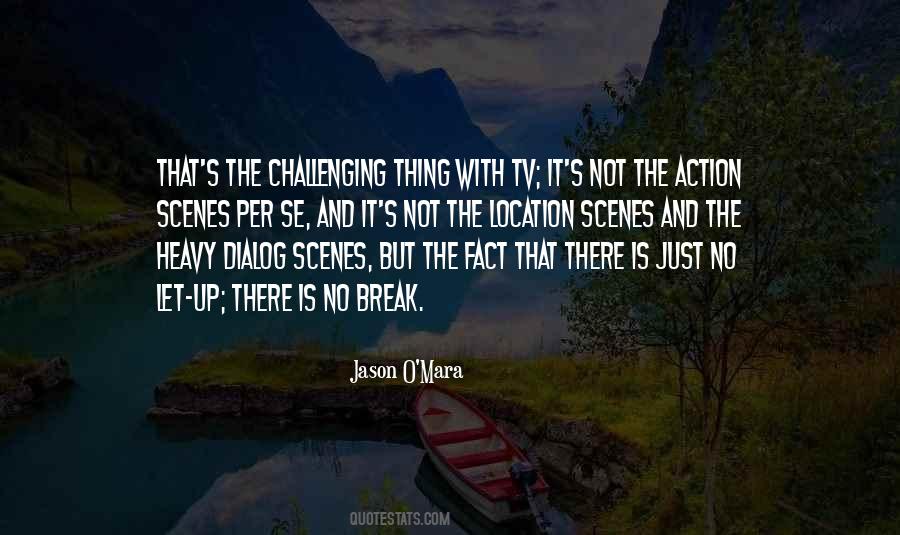 Jason O'Mara Quotes #487535