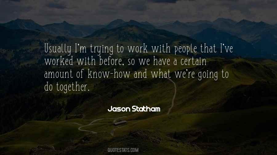 Jason Statham Quotes #1674740