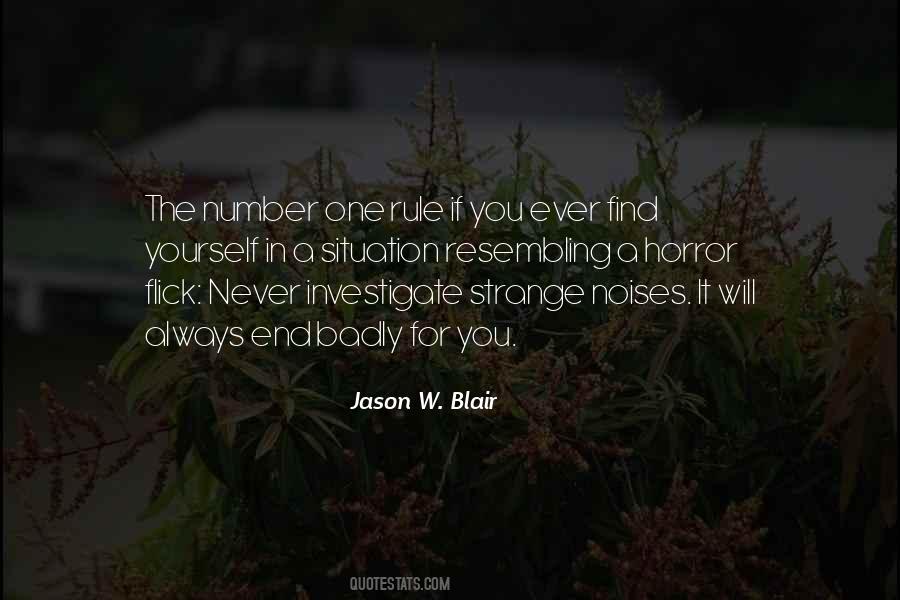 Jason W. Blair Quotes #1752646