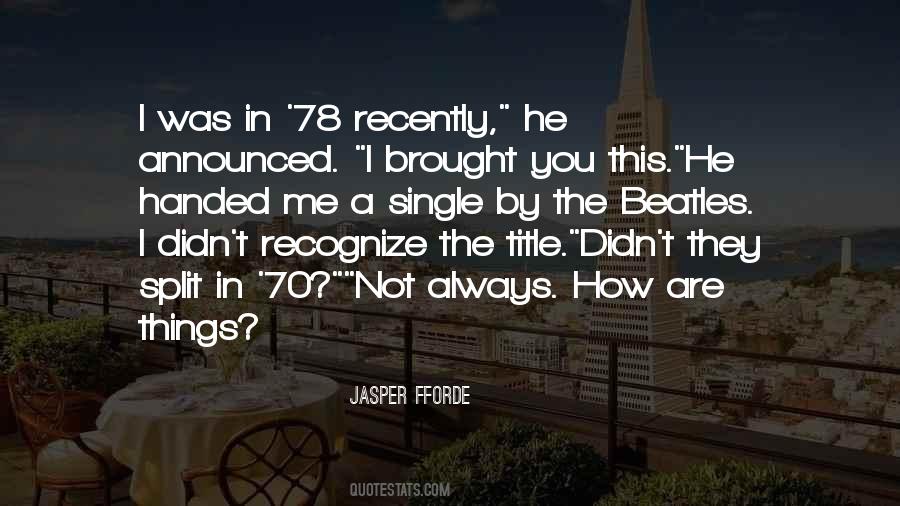 Jasper Fforde Quotes #1238338