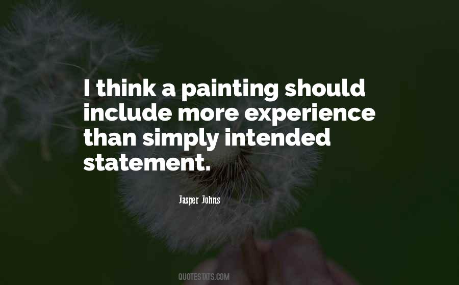 Jasper Johns Quotes #1007191