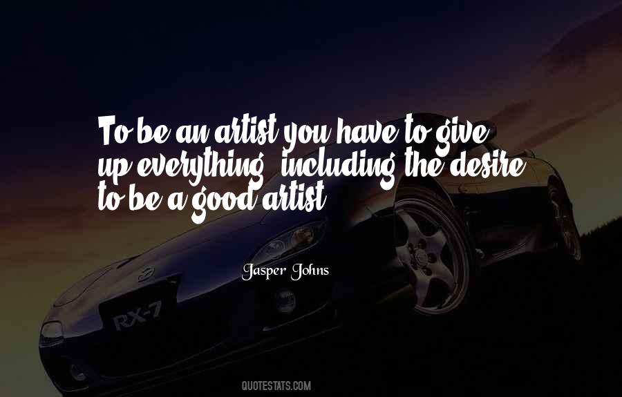 Jasper Johns Quotes #1119317
