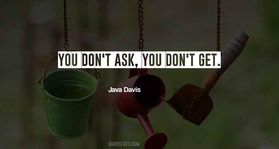 Java Davis Quotes #250140