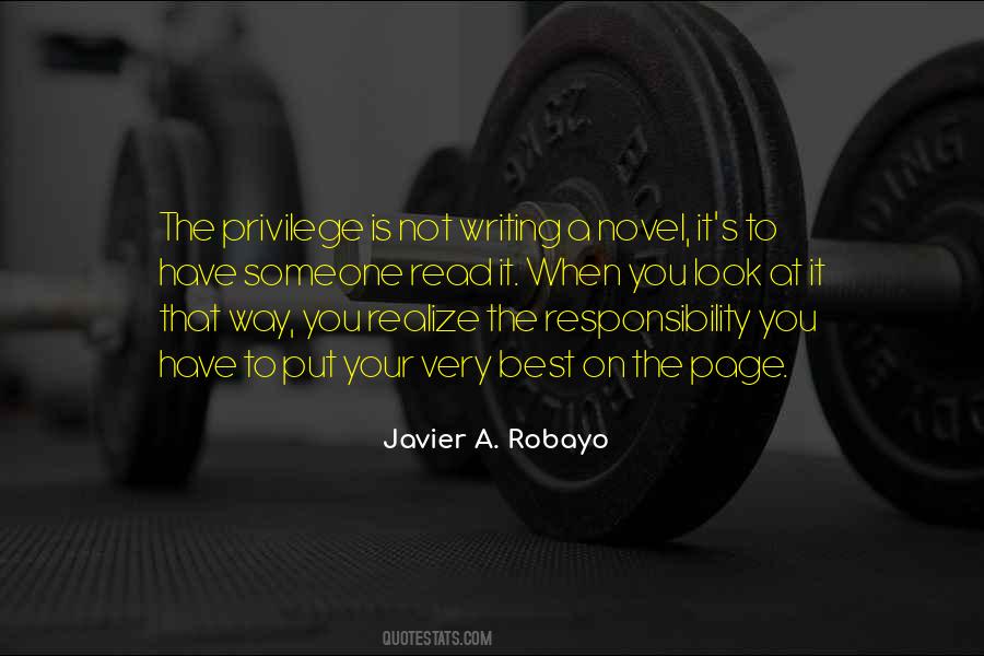 Javier A. Robayo Quotes #545731