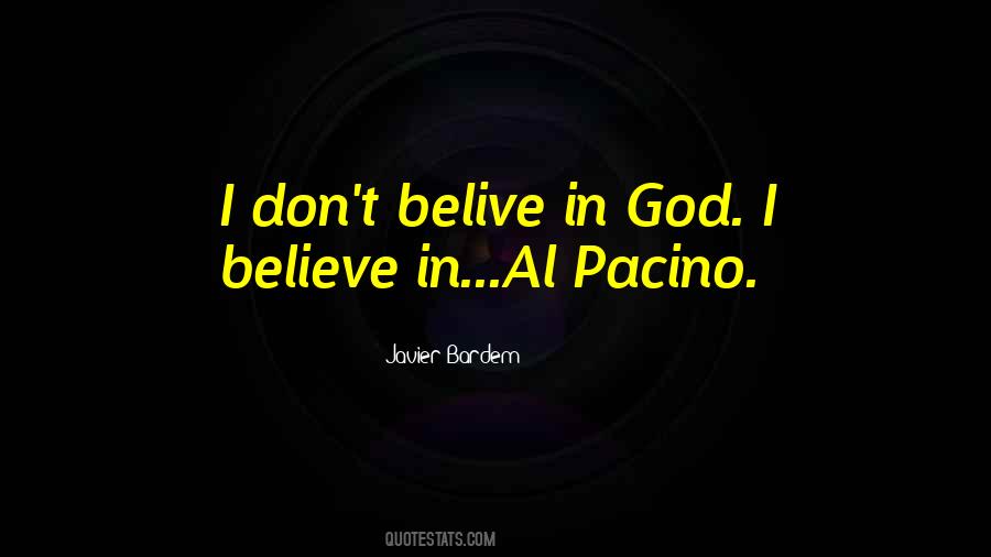 Javier Bardem Quotes #584378