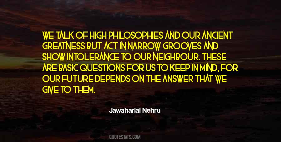 Jawaharlal Nehru Quotes #1103826