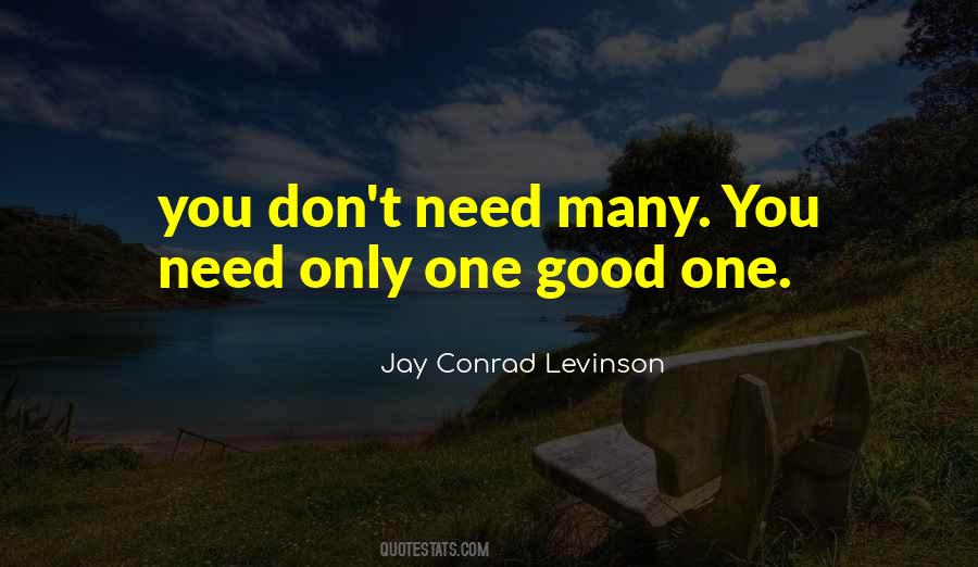 Jay Conrad Levinson Quotes #704794