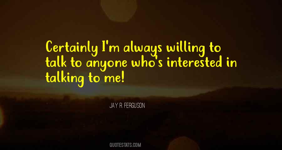 Jay R. Ferguson Quotes #1812260