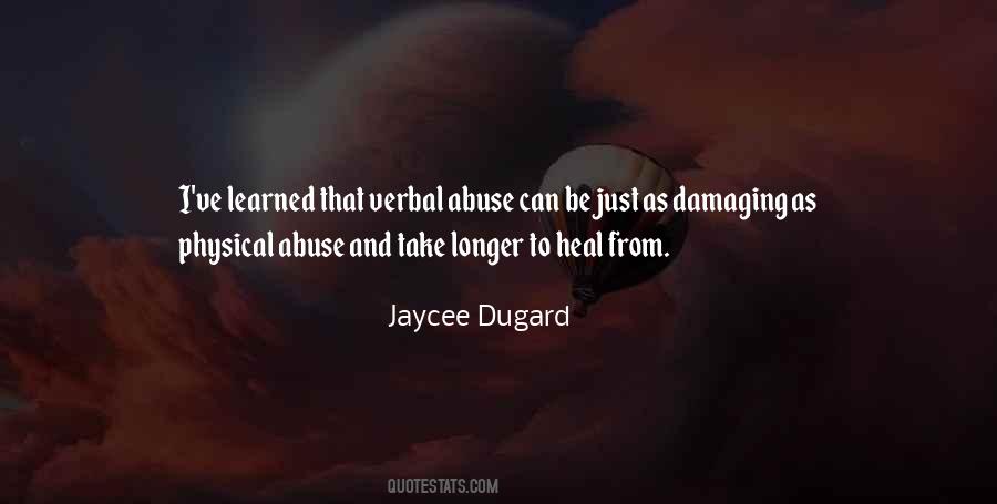 Jaycee Dugard Quotes #1342967
