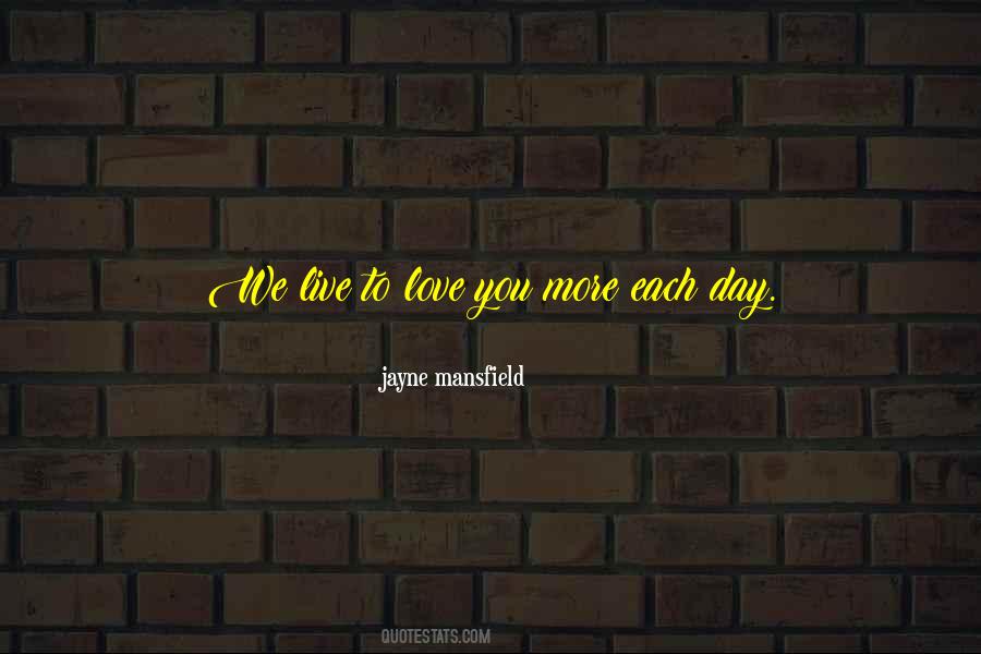 Jayne Mansfield Quotes #1435027