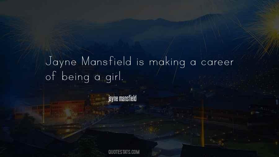 Jayne Mansfield Quotes #725750