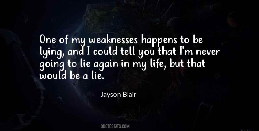 Jayson Blair Quotes #911020