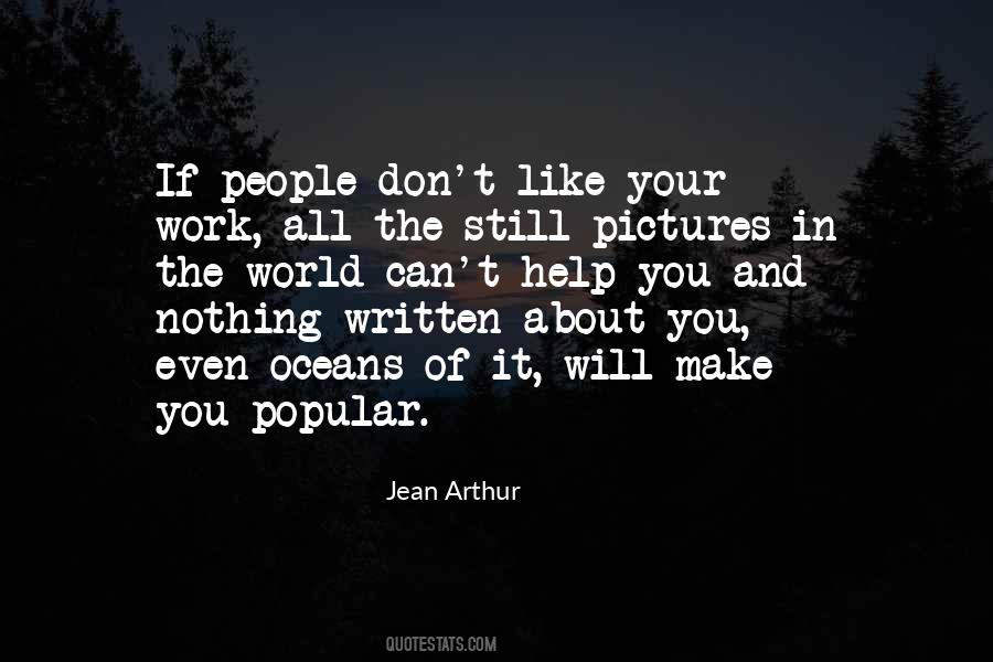 Jean Arthur Quotes #1788967