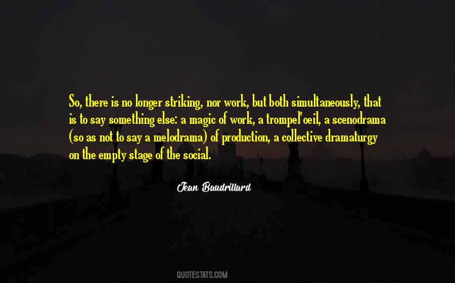 Jean Baudrillard Quotes #1046336