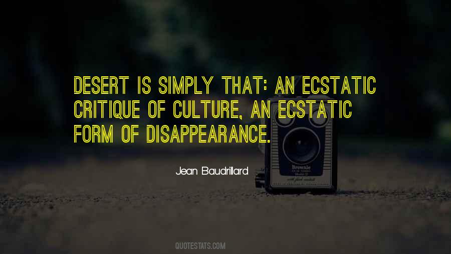 Jean Baudrillard Quotes #1341644