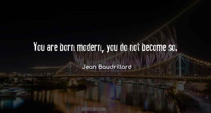 Jean Baudrillard Quotes #265677