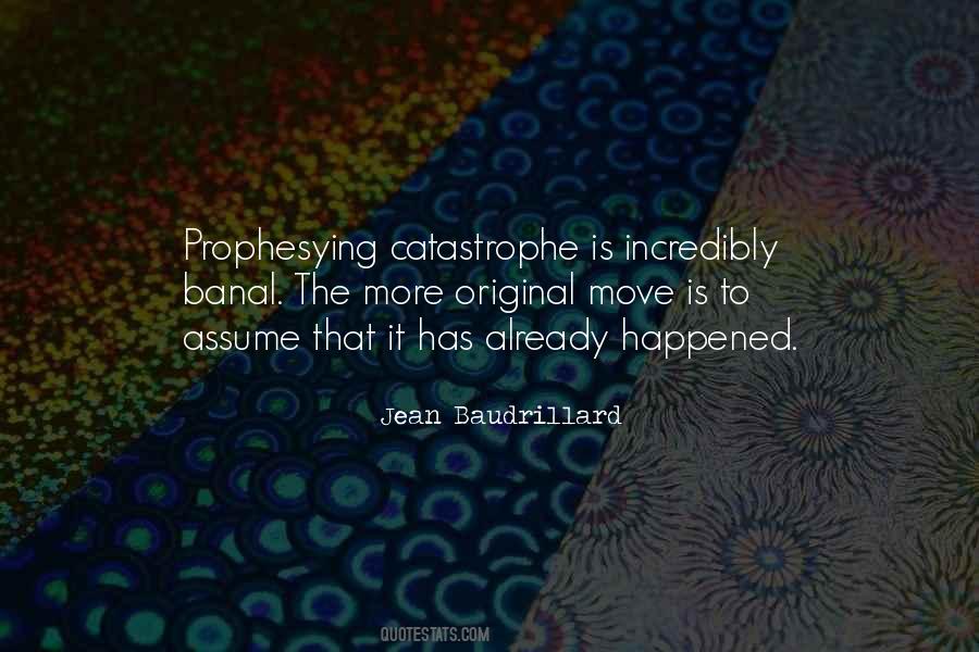 Jean Baudrillard Quotes #5029