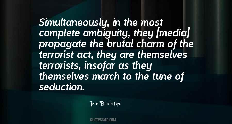 Jean Baudrillard Quotes #825801