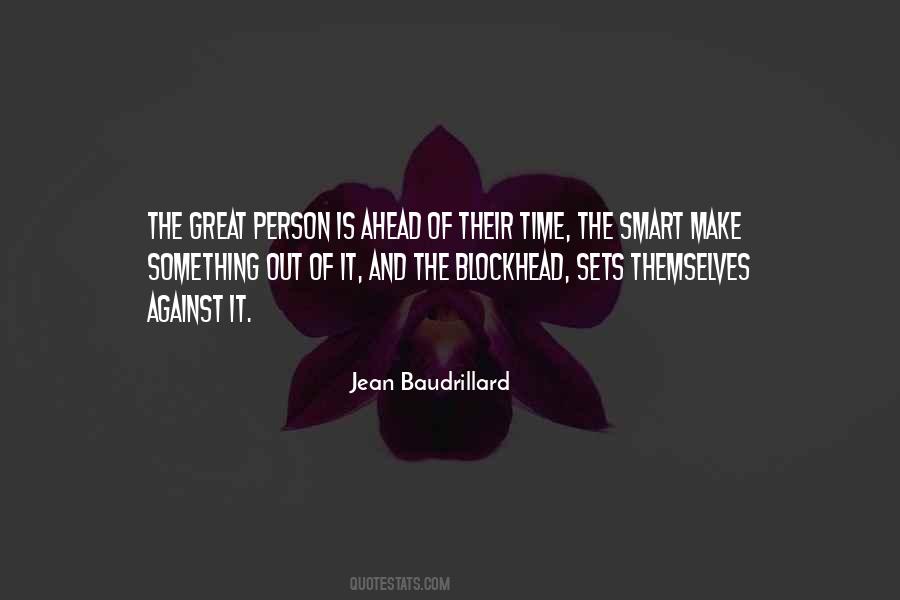 Jean Baudrillard Quotes #970589