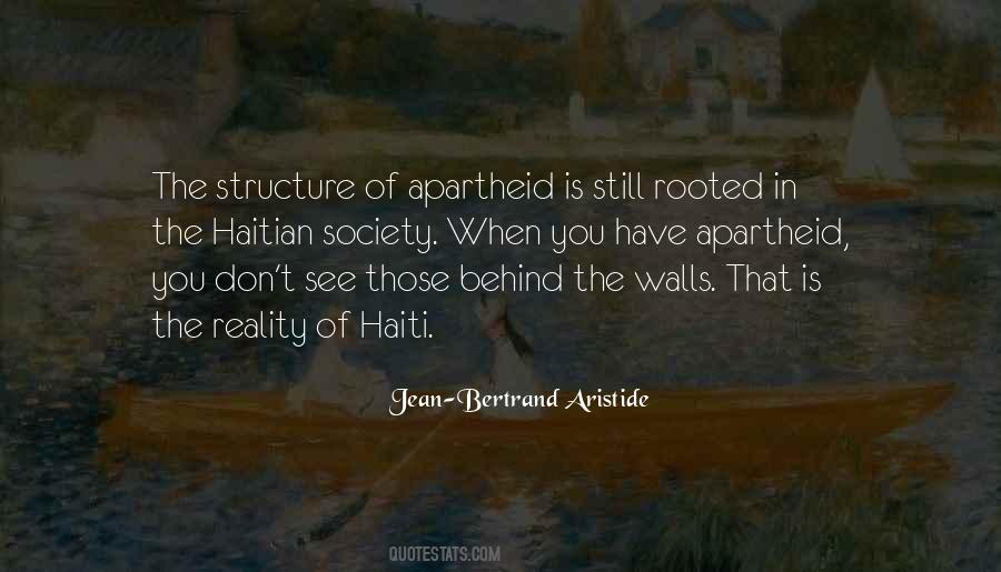 Jean-Bertrand Aristide Quotes #1804499