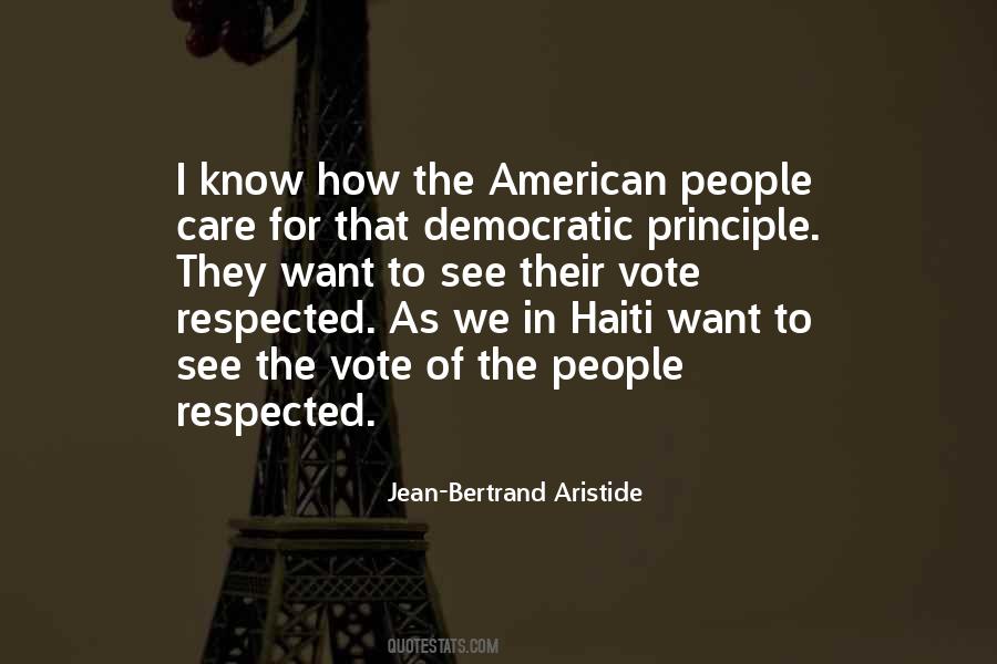 Jean-Bertrand Aristide Quotes #776699