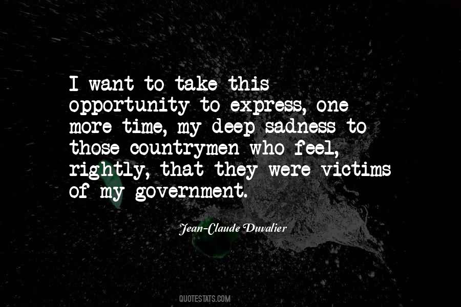 Jean-Claude Duvalier Quotes #820946
