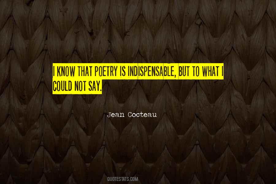 Jean Cocteau Quotes #1129224