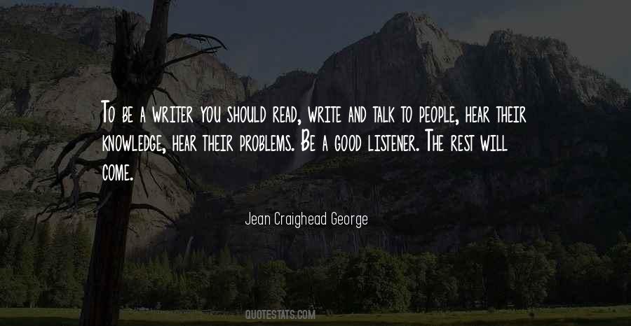 Jean Craighead George Quotes #288534