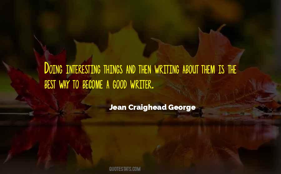 Jean Craighead George Quotes #634181