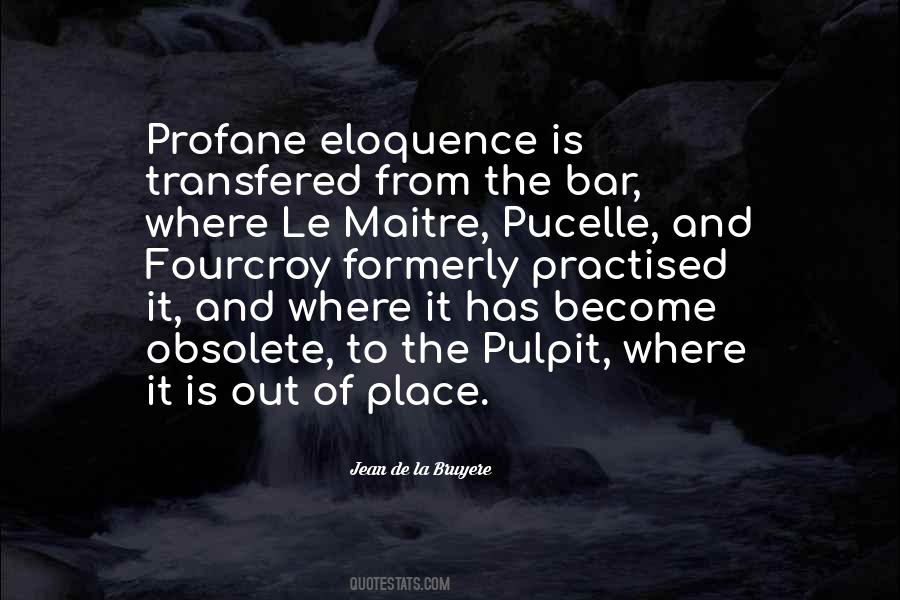 Jean De La Bruyere Quotes #1502962
