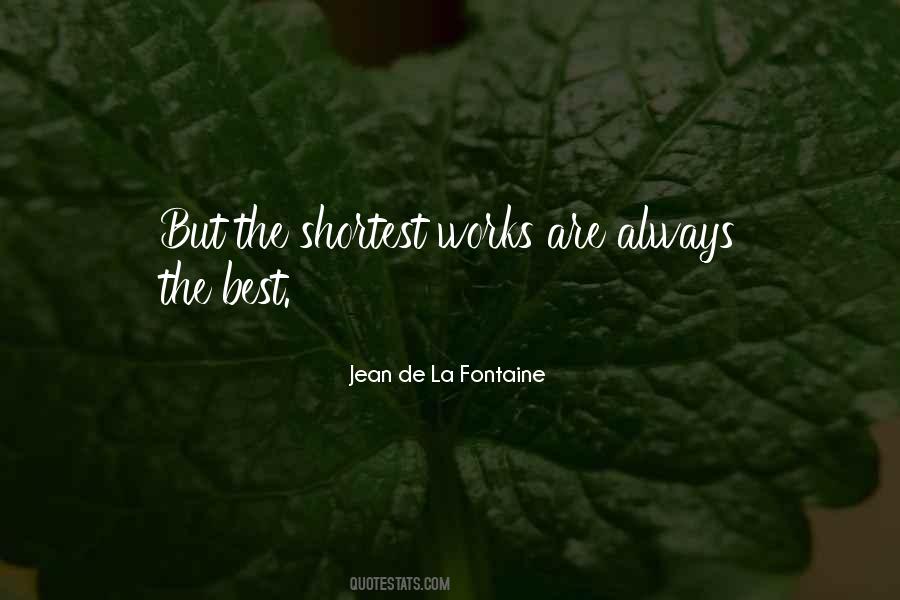 Jean De La Fontaine Quotes #1454615