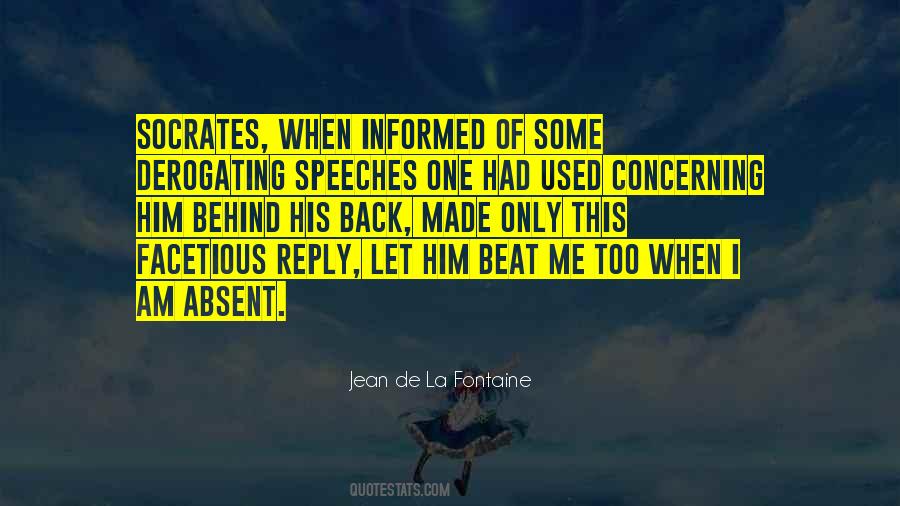 Jean De La Fontaine Quotes #346974