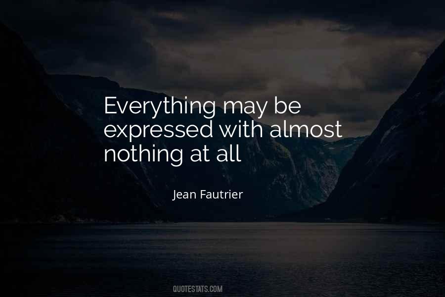 Jean Fautrier Quotes #778671