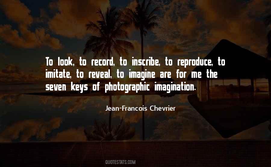 Jean-Francois Chevrier Quotes #1684950