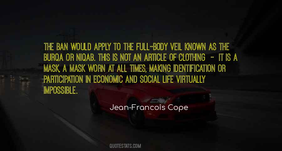 Jean-Francois Cope Quotes #1288468