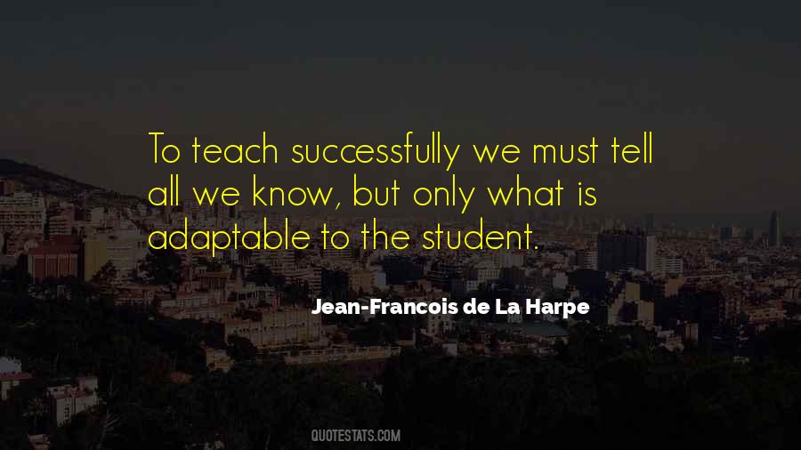Jean-Francois De La Harpe Quotes #1826965