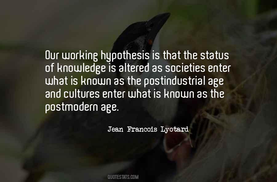 Jean-Francois Lyotard Quotes #1327732