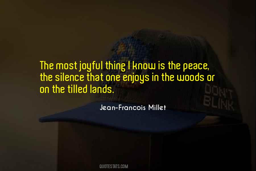 Jean-Francois Millet Quotes #426915