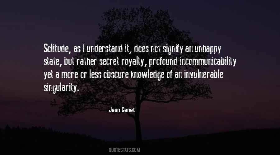 Jean Genet Quotes #1262308