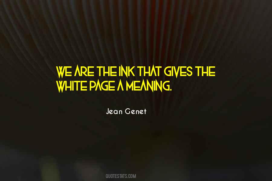 Jean Genet Quotes #395835