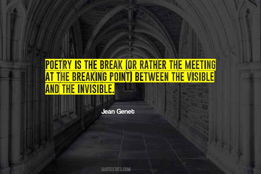 Jean Genet Quotes #922445