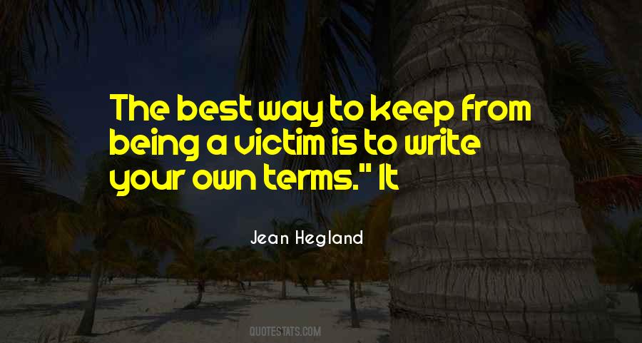 Jean Hegland Quotes #314450