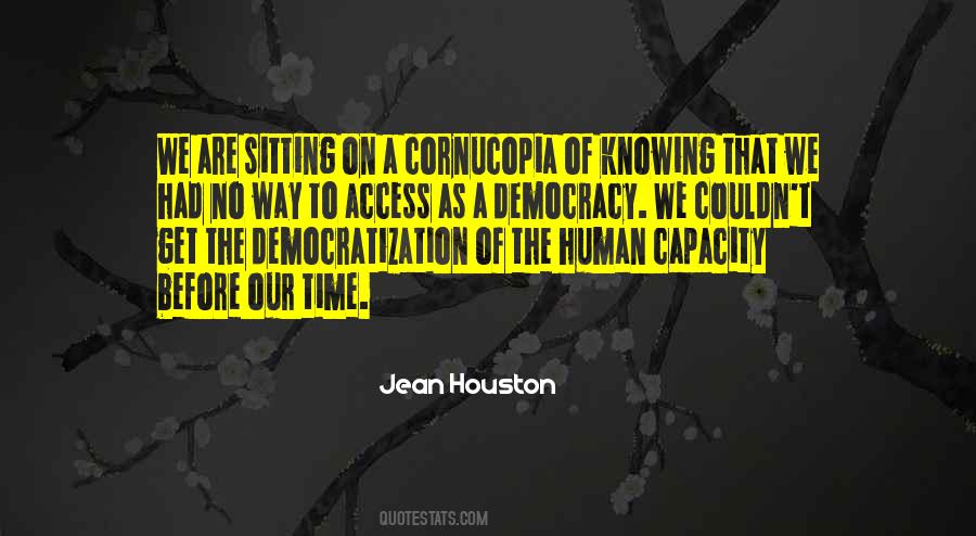 Jean Houston Quotes #189992