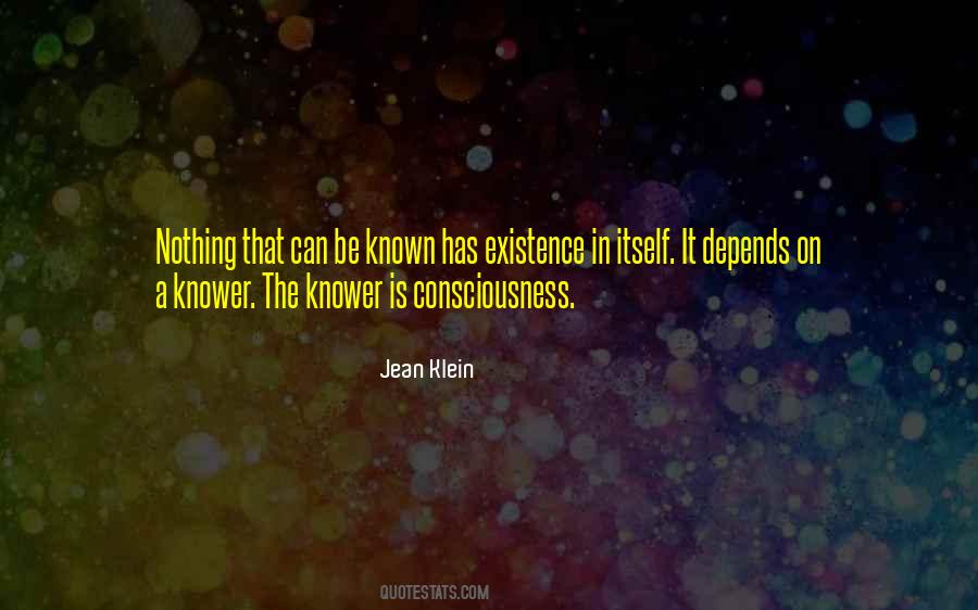 Jean Klein Quotes #137838